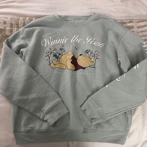 Disney Winnie the Pooh Soft Green Sweatshirt